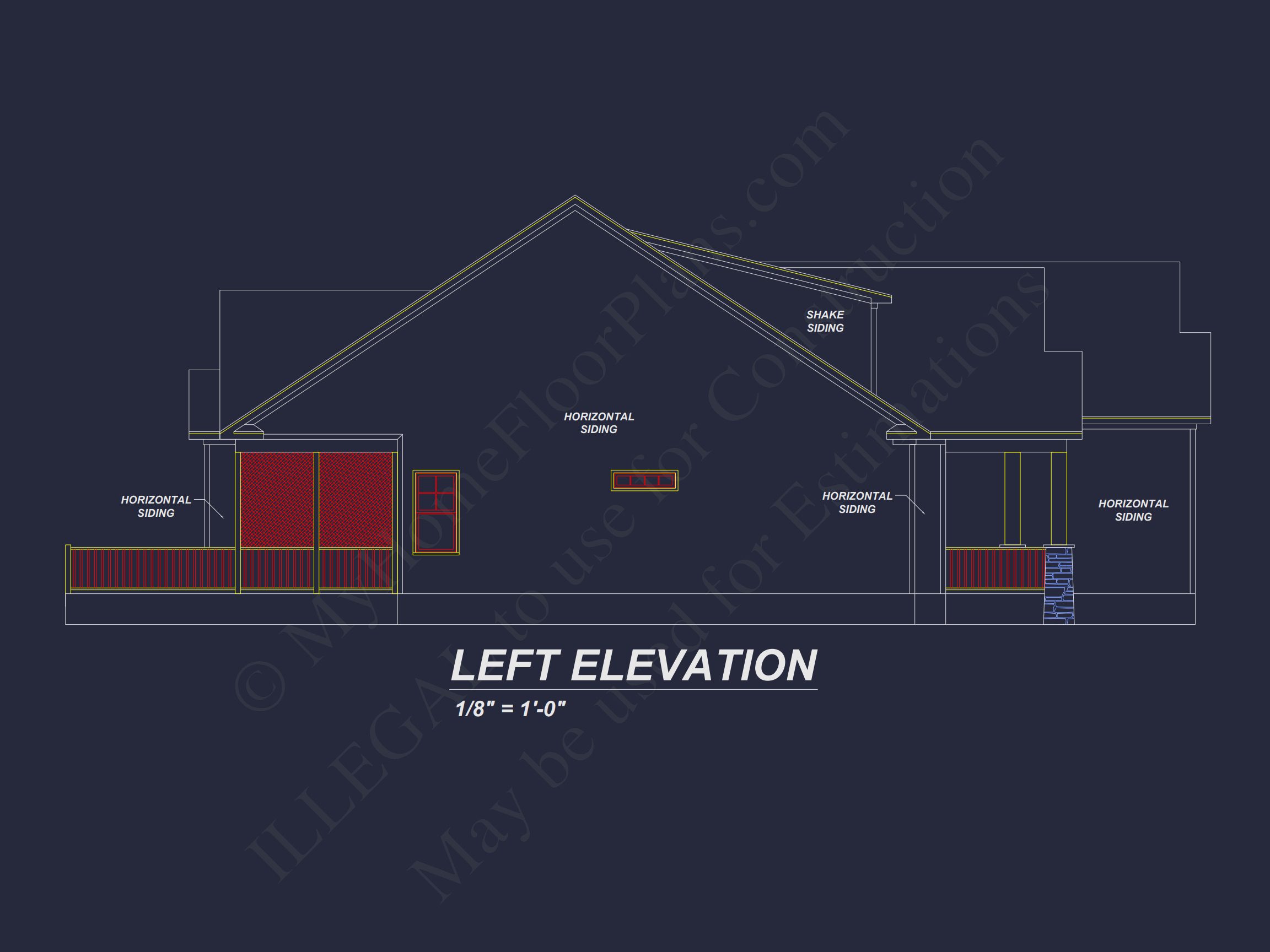 Custom house Plan with Open Floor Layout & 3 Bedrooms