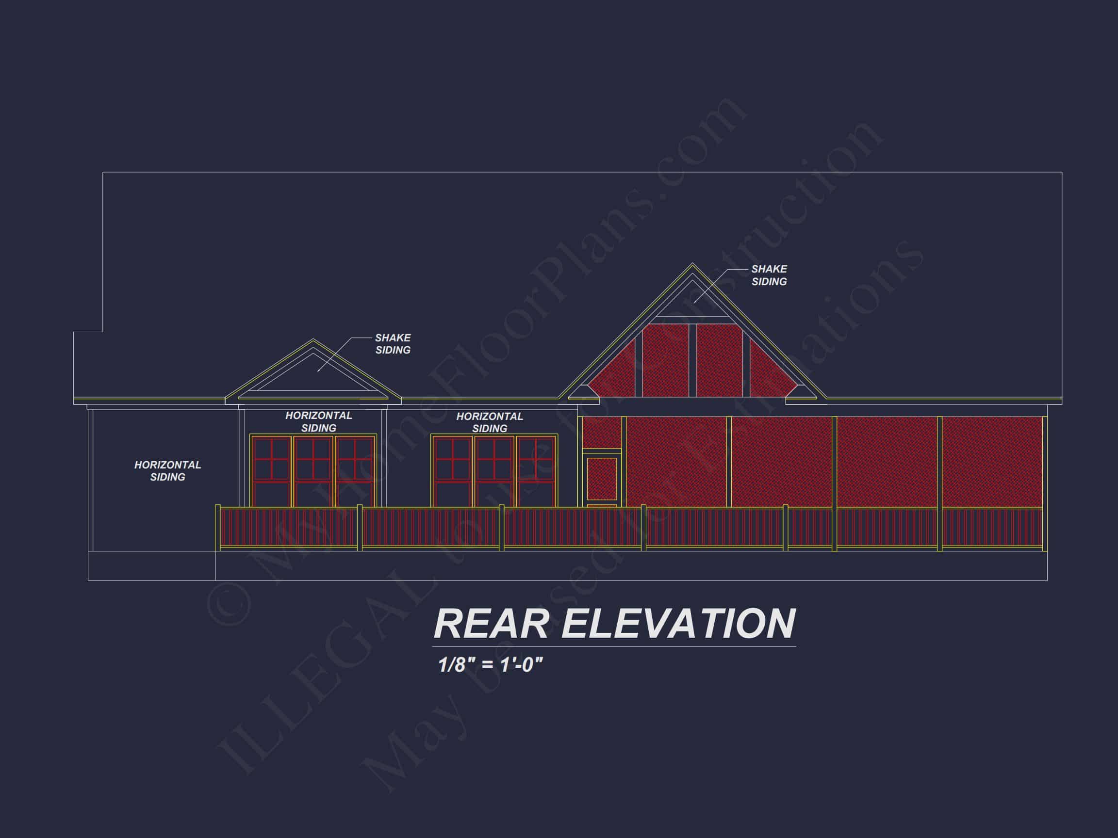 Custom house Plan with Open Floor Layout & 3 Bedrooms