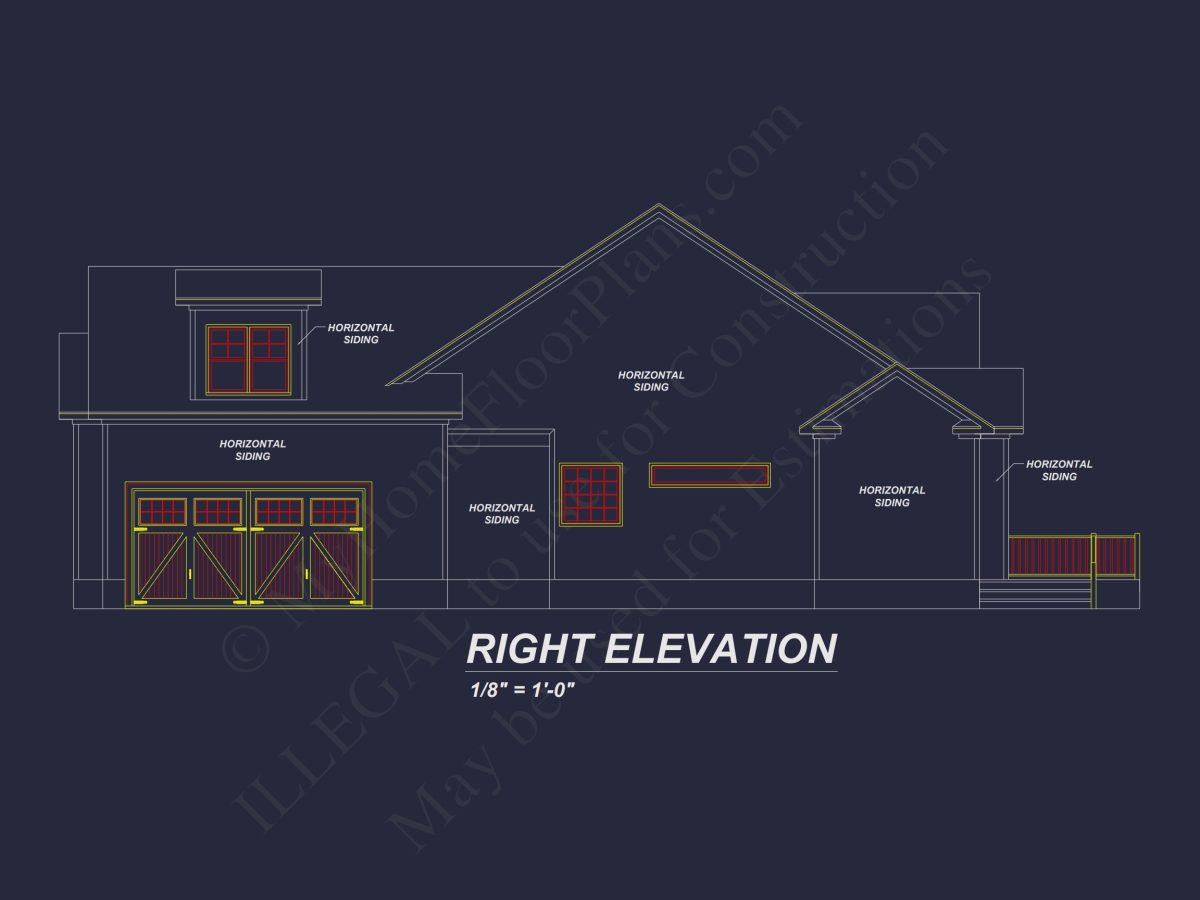 Custom house Plan with Open Floor Layout & 3 Bedrooms