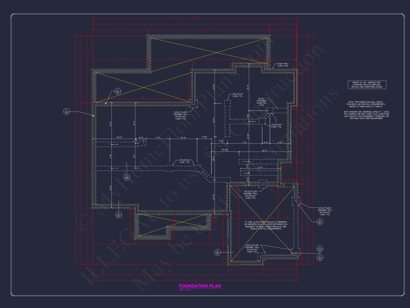 Custom house Plan with Open Floor Layout & 3 Bedrooms