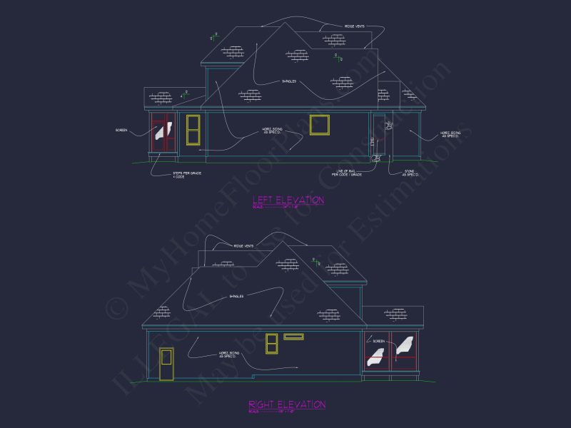 Custom house Plan with Spacious Floor Plan, CAD Designs, and Blueprint