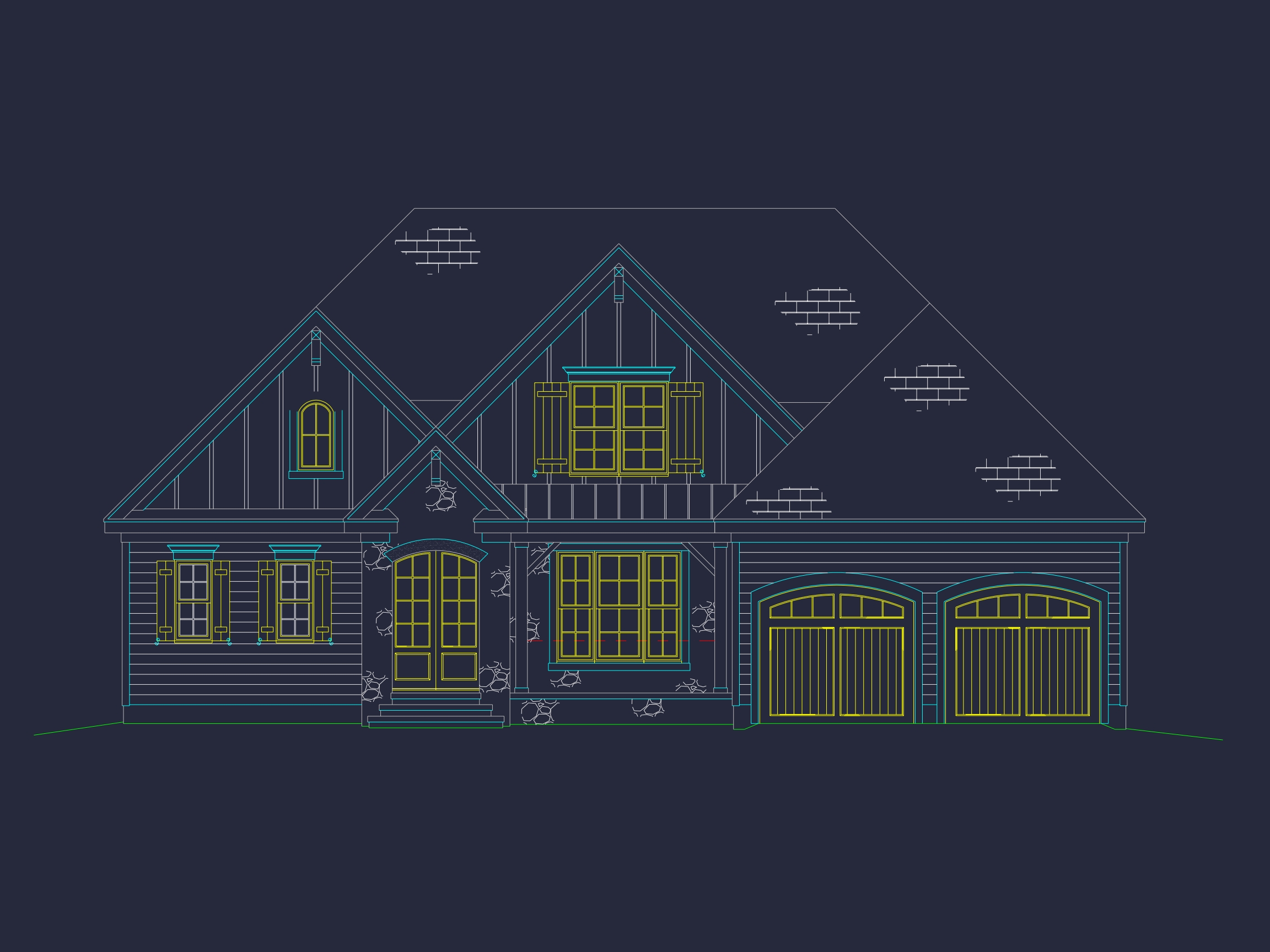 Custom Home Plan with Spacious Floor Plan,CAD Designs,and Blueprint