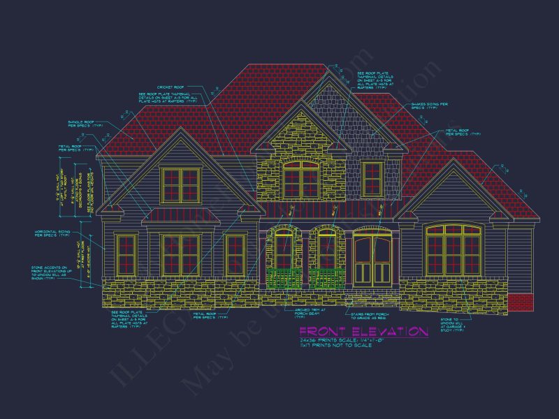 Custom house Plan with Stunning Floor Layout & CAD Designs