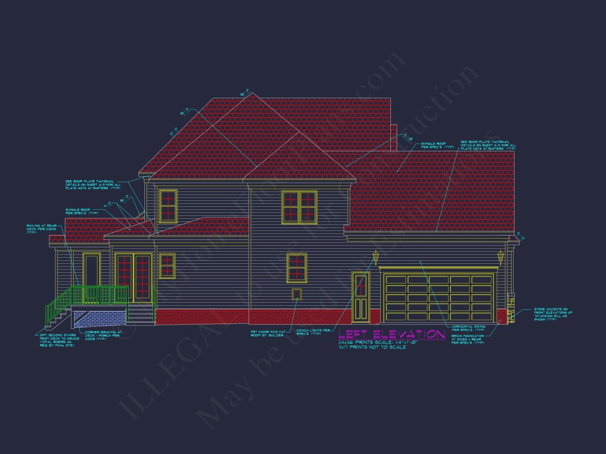 Custom house Plan with Stunning Floor Layout & CAD Designs