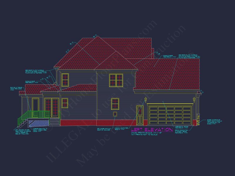 Custom house Plan with Stunning Floor Layout & CAD Designs