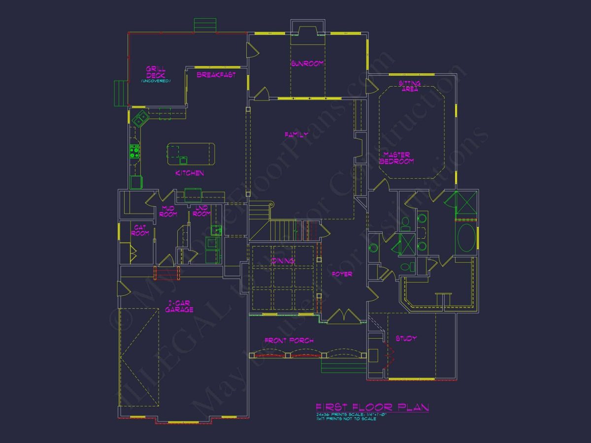 Custom house Plan with Stunning Floor Layout & CAD Designs