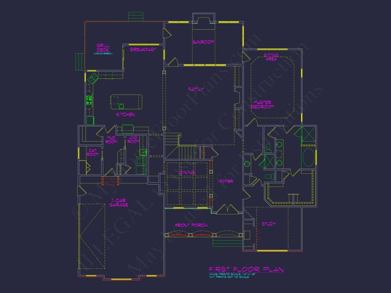 Custom house Plan with Stunning Floor Layout & CAD Designs