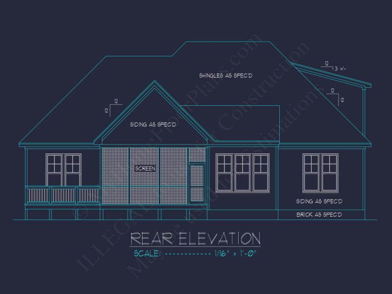 Custom house Plan with Stunning Floor Plan and CAD Designs