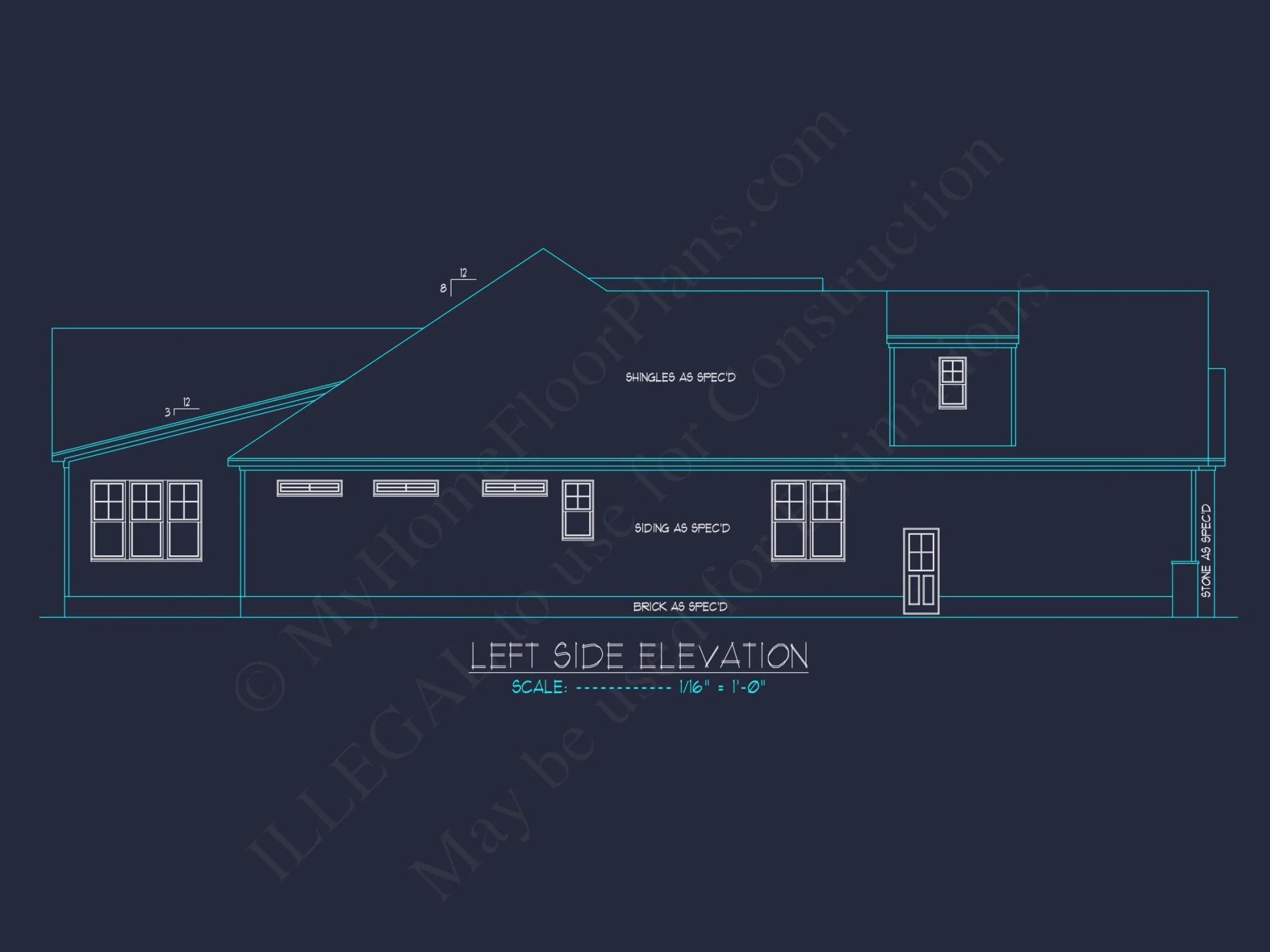 Custom house Plan with Stunning Floor Plan and CAD Designs