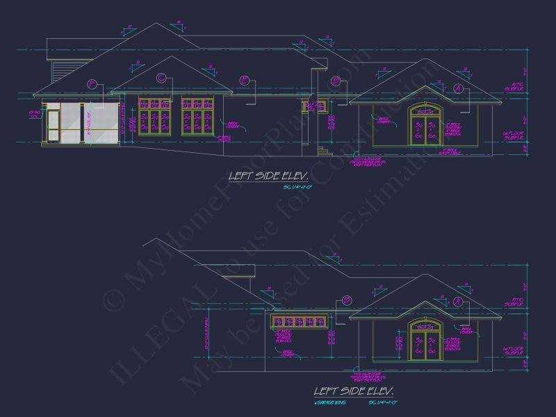 Custom house Plan with Vaulted Ceilings and Ranch Designs