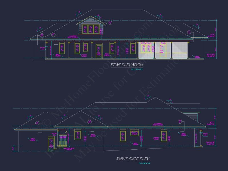 Custom house Plan with Vaulted Ceilings and Ranch Designs