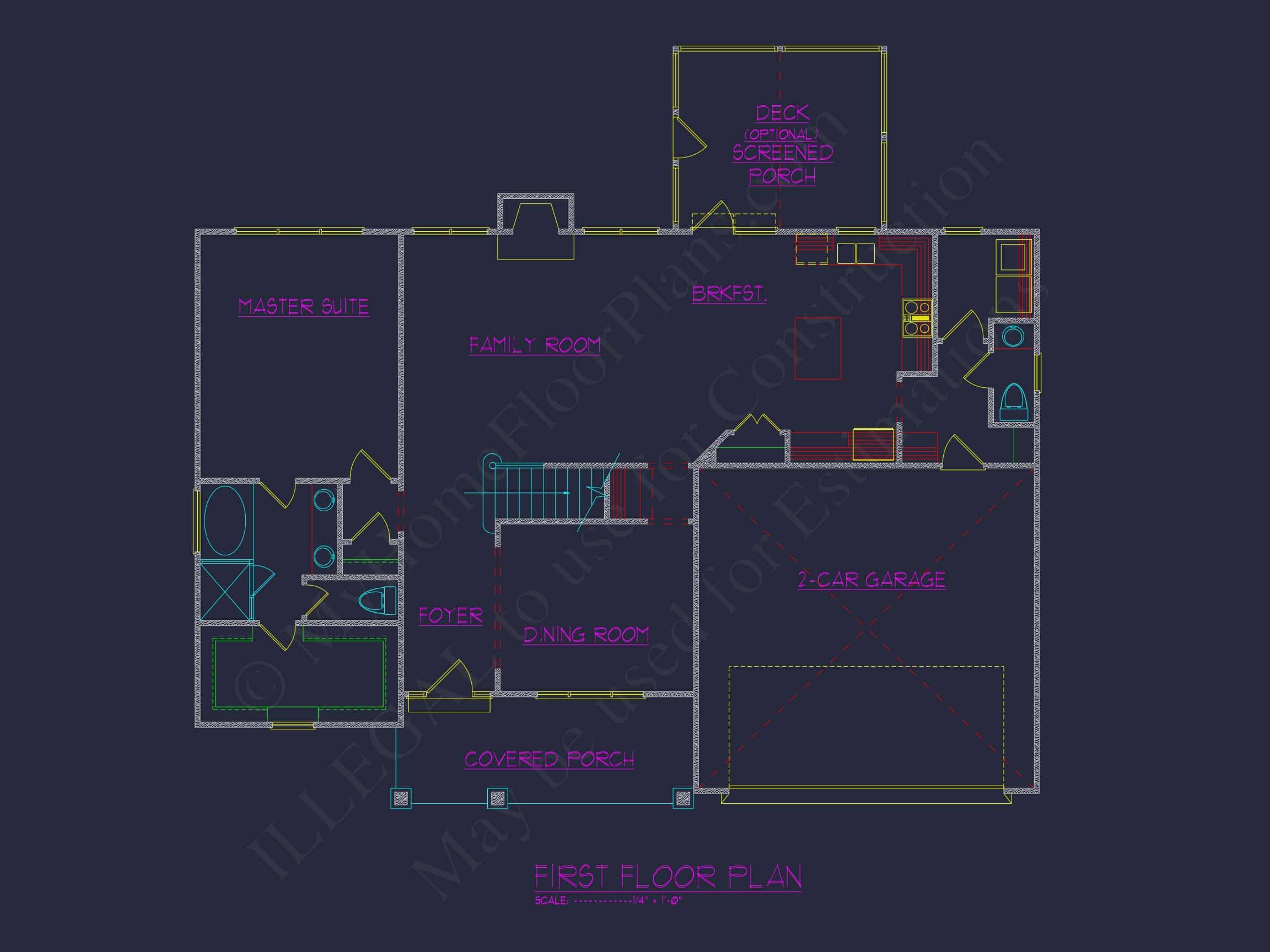 Custom house Plans with Floor Plan Designs and CAD Details