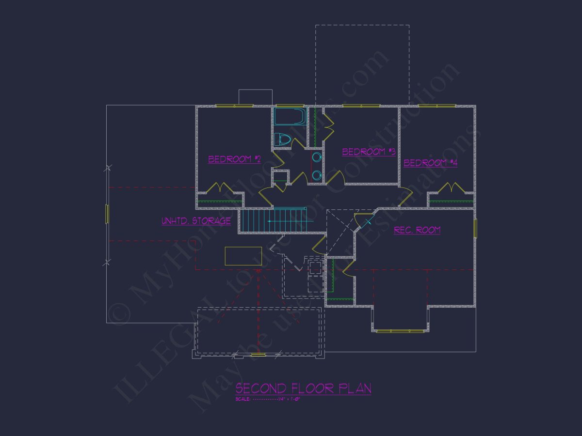 Custom house Plans with Floor Plan Designs and CAD Details