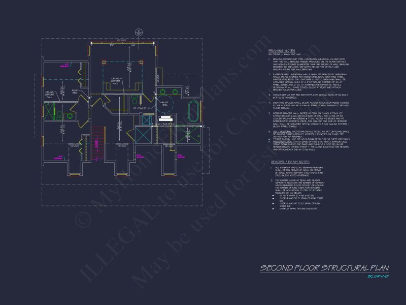 Custom Southern house Plan with Floor Plans and CAD Designs