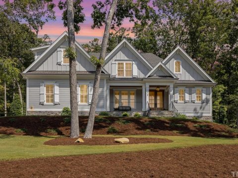 Custom Transitional house Plan with 4 Bedrooms and Elegant Features