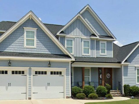 Customizable Craftsman house Plan with 2-Story Floor Blueprint