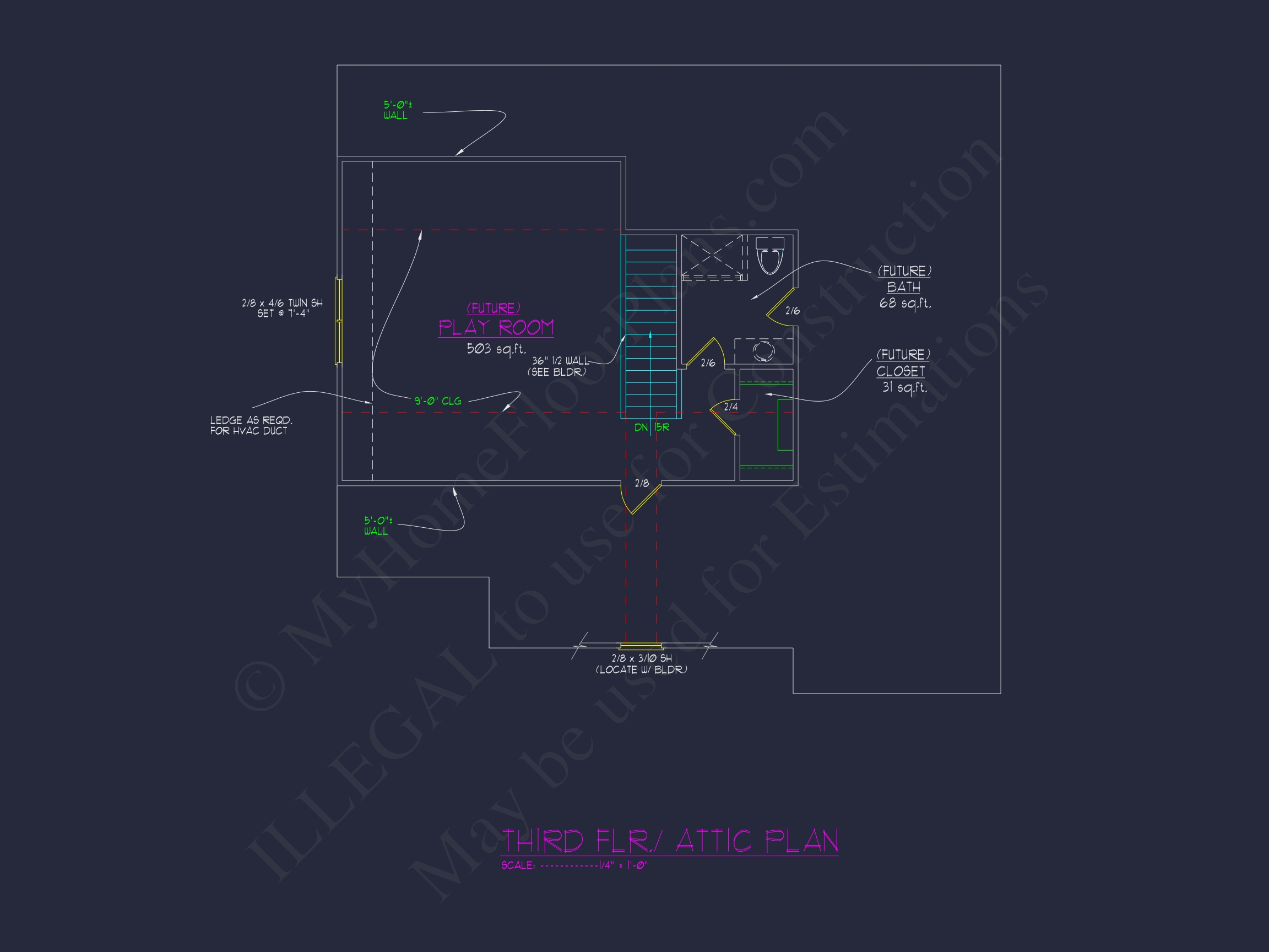 Customizable Home Blueprint with CAD Designs and Open Floor Plans