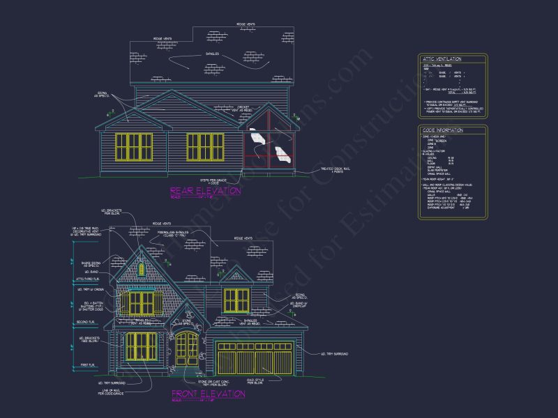 Customizable house Floor Plan: CAD Architecture & Designs