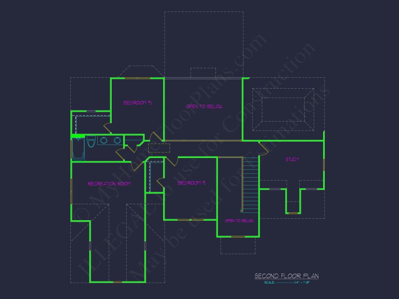 Customizable house Floor Plan: CAD Designs for All Builders