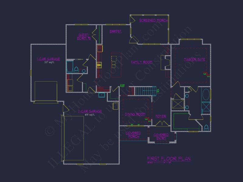 Customizable house Floor Plan with 2-Story Designs & Modern Features