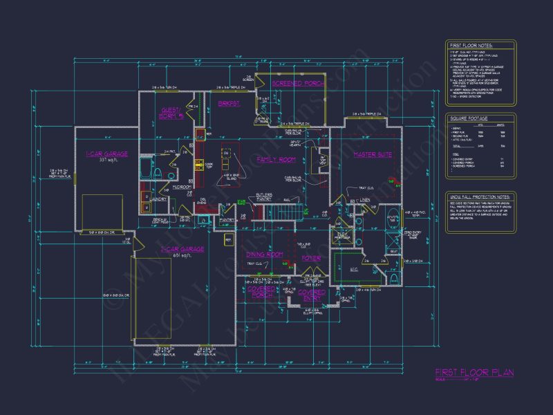Customizable house Floor Plan with 2-Story Designs & Modern Features