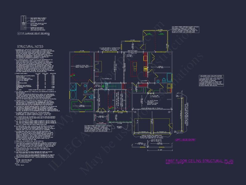 Customizable house Floor Plan with CAD Designs and Blueprint