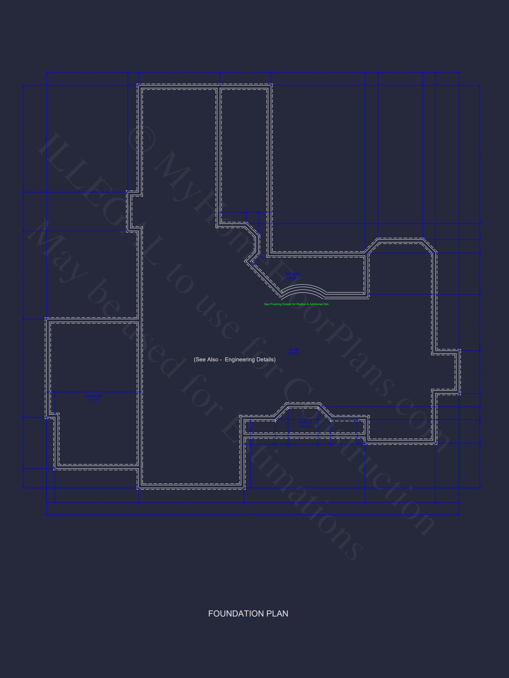Customizable house Plan with 2-Story Blueprint and CAD Designs