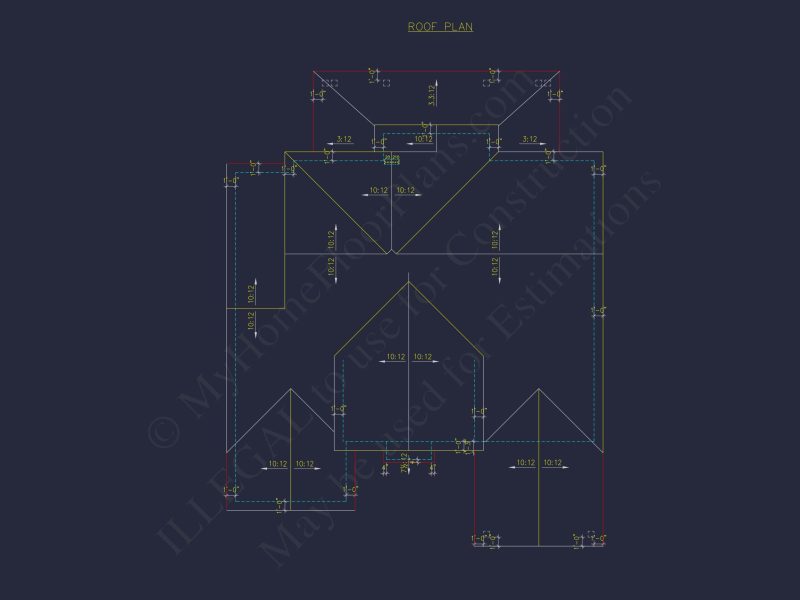 Customizable house Plan with 3 Bedrooms, Basement & CAD Designs