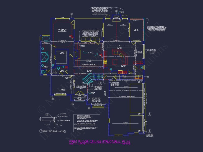 Customizable house Plan with CAD Blueprint, Architecture Designs