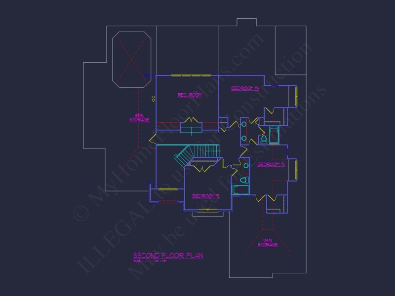 Customizable house Plan with CAD Blueprint, Architecture Designs