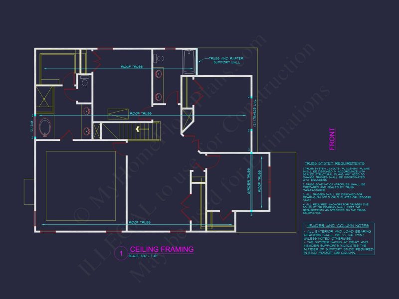 Customizable house Plan with CAD Designs and Blueprint