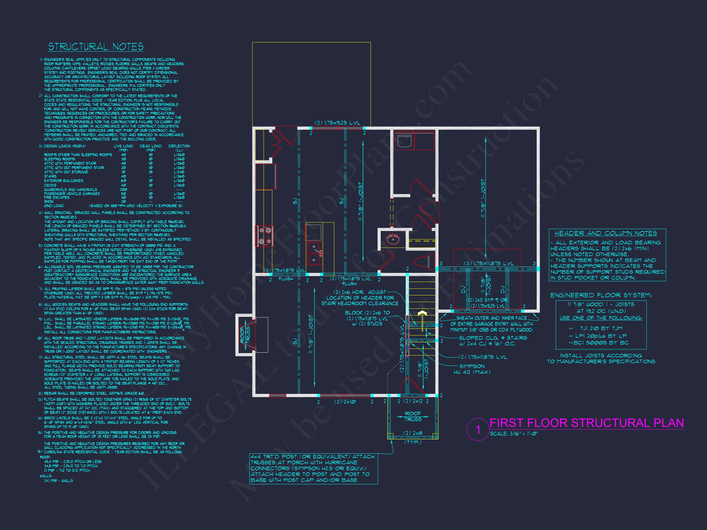 Customizable Home Plan with Detailed CAD Designs and Floor Blueprint