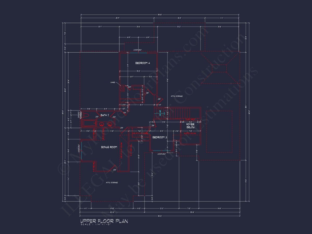 Customizable house Plan with Floor Plans & CAD Designs