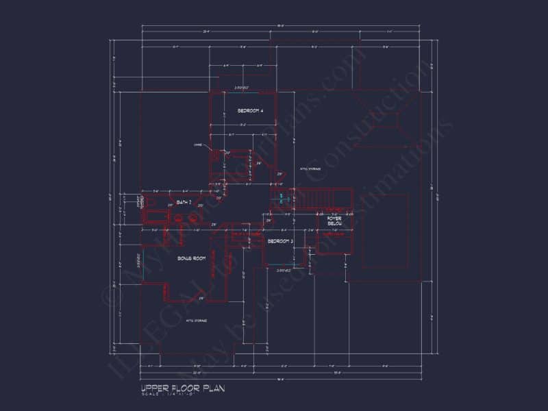 Customizable house Plan with Floor Plans & CAD Designs