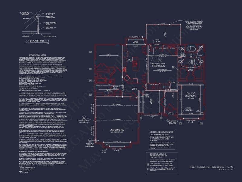 Customizable house Plan with Floor Plans & CAD Designs