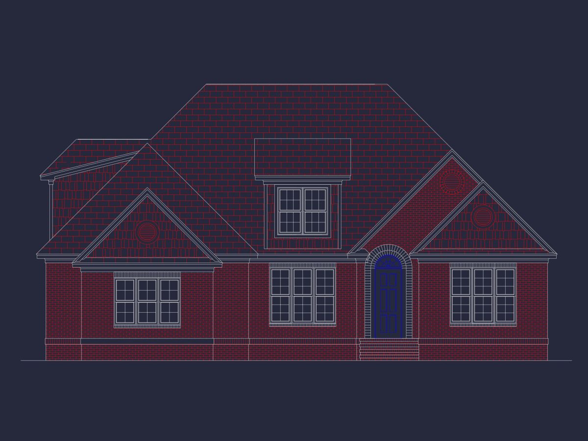 Customizable house Plan with Floor Plans & CAD Designs
