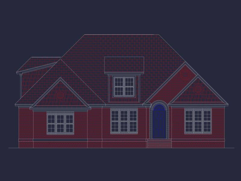 Customizable house Plan with Floor Plans & CAD Designs