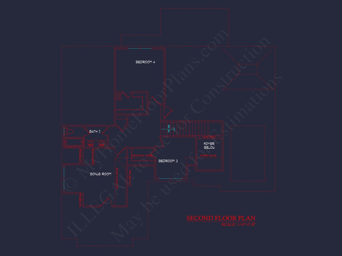 Customizable house Plan with Floor Plans & CAD Designs