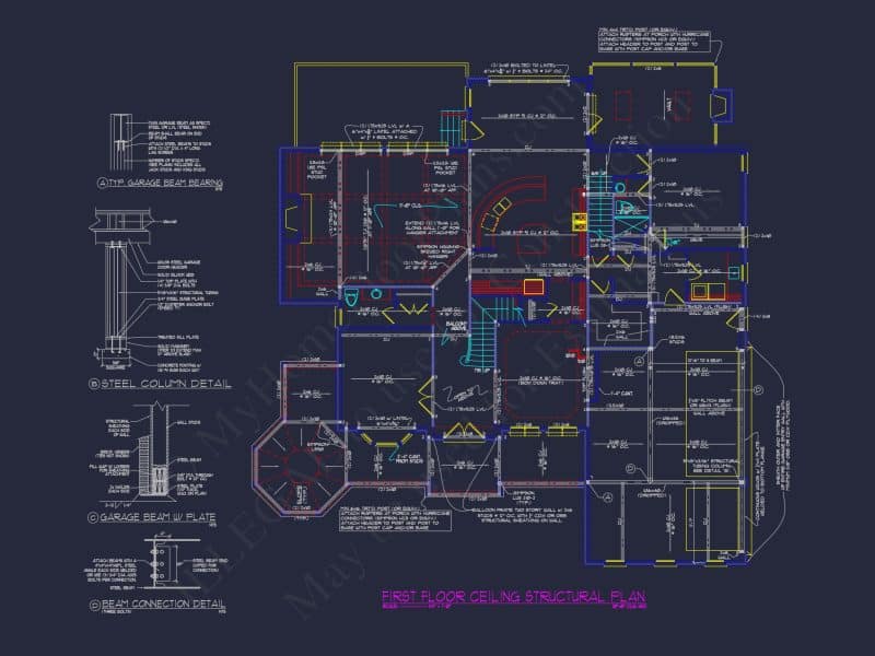 Customizable house Plan with Stunning Architecture and CAD Designs
