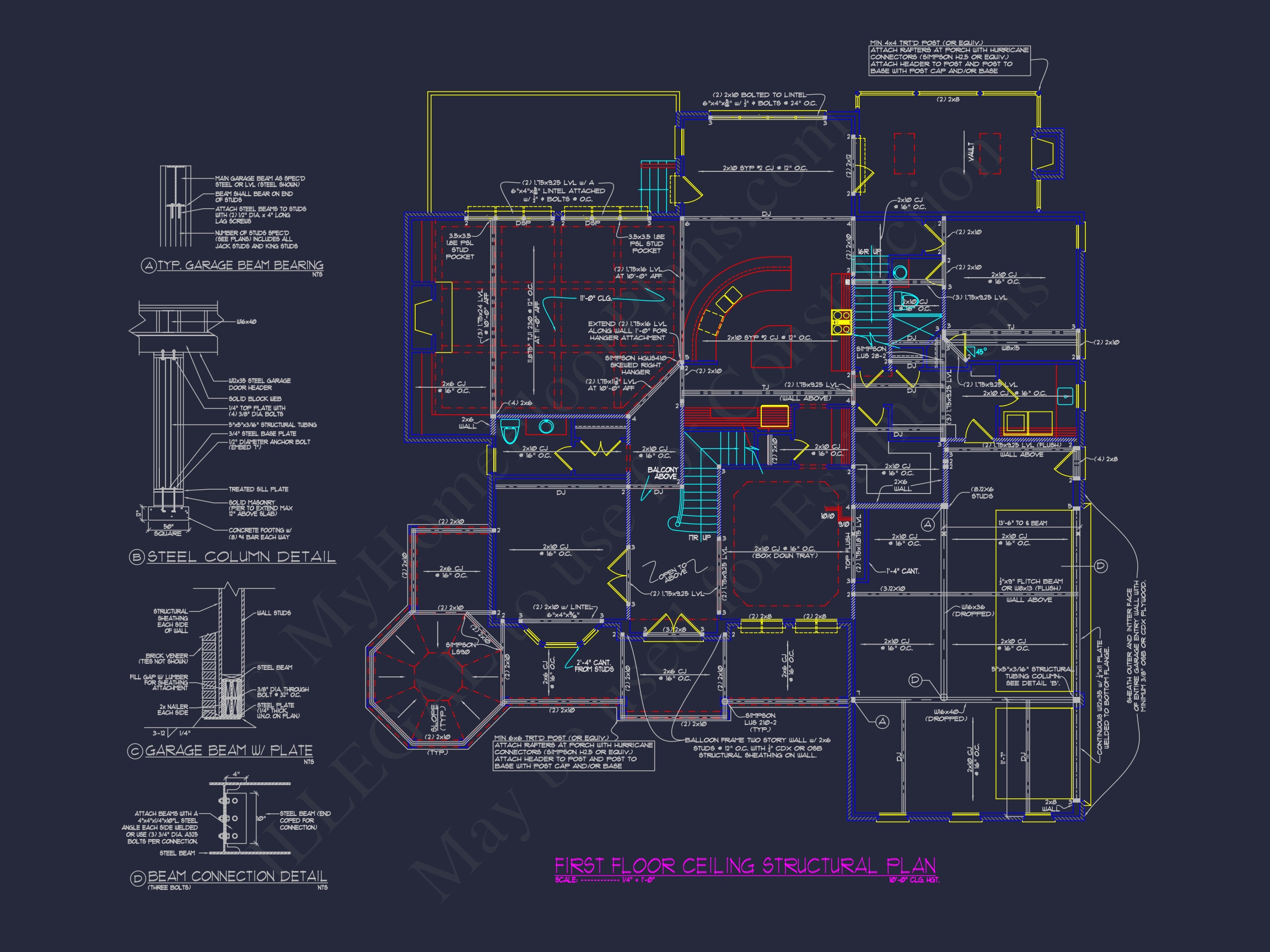 Customizable Home Plan with Stunning Architecture and CAD Designs