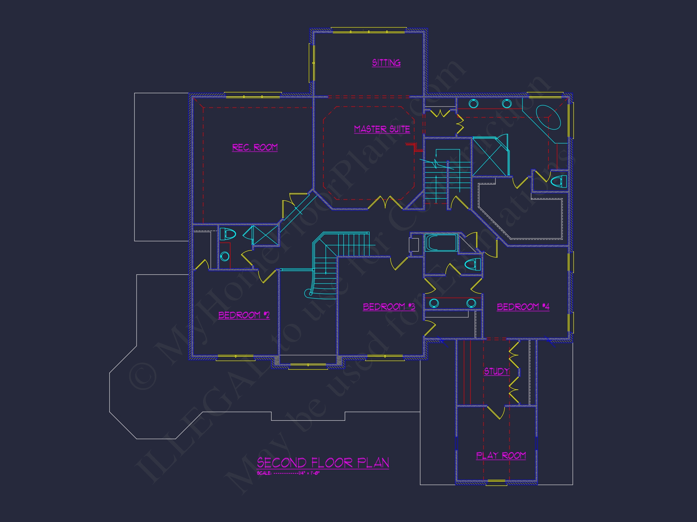 Customizable Home Plan with Stunning Architecture and CAD Designs