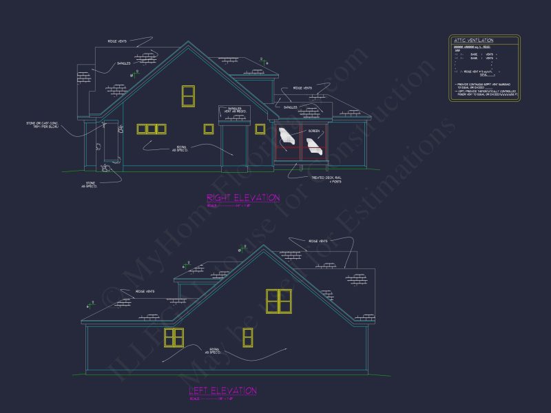 Customizable house Plan with Stunning Floor Plans and CAD Designs