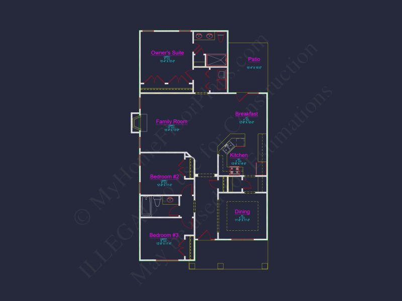 Customizable Small house Floor Plan