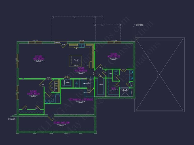 Customized house Plan with CAD Designs & 3, 800+ Sqft Plan