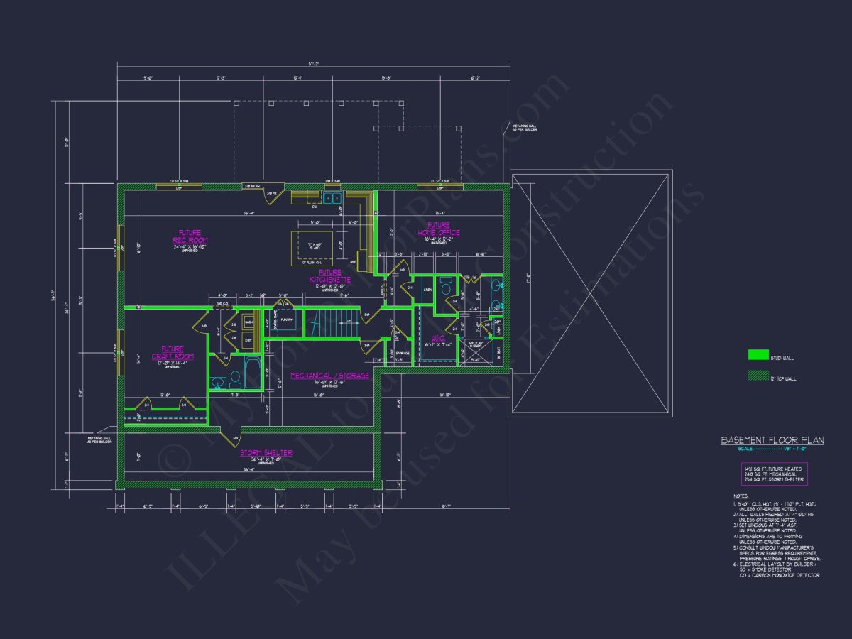 Customized house Plan with CAD Designs & 3, 800+ Sqft Plan