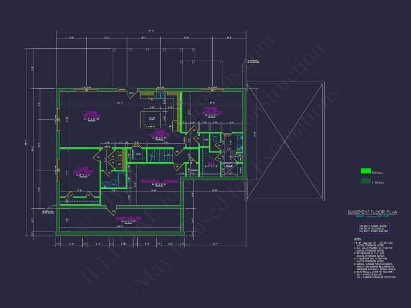 Customized house Plan with CAD Designs & 3, 800+ Sqft Plan