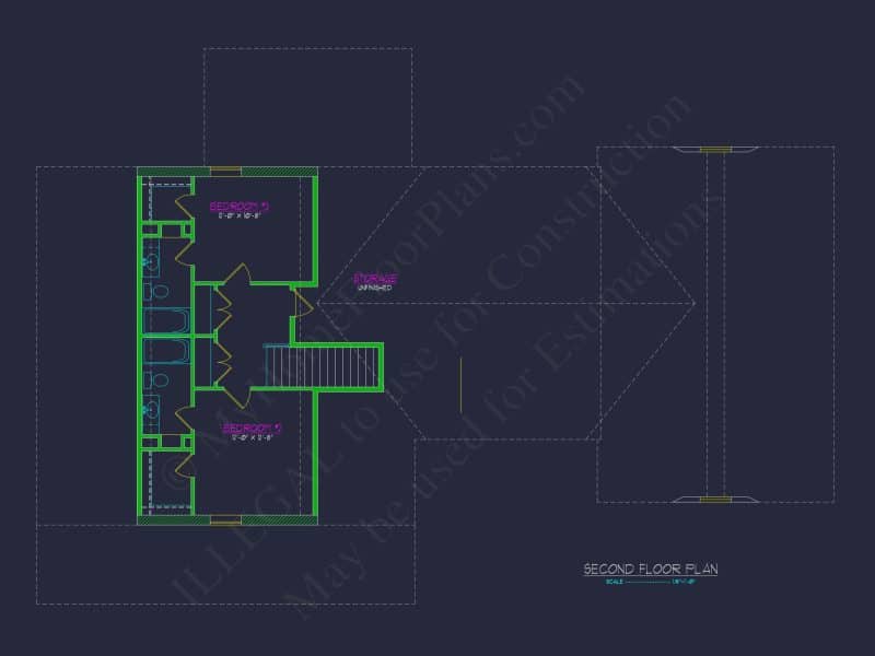 Customized house Plan with CAD Designs & 3, 800+ Sqft Plan
