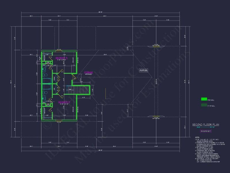 Customized house Plan with CAD Designs & 3, 800+ Sqft Plan