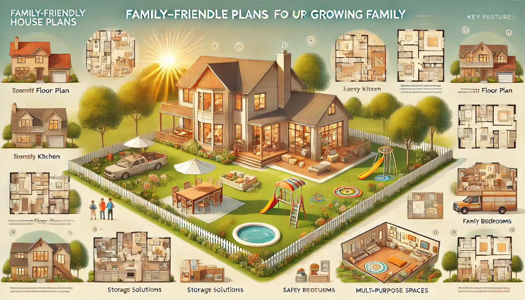 Family-Friendly House Plans: Creating the Perfect house for Your Growing Family