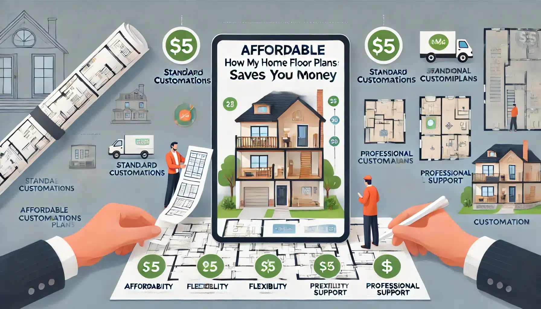 Affordable Customizations: How My house Floor Plans Saves You Money